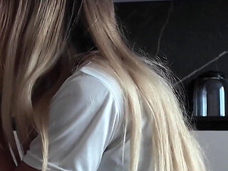Playing Truth or Dare with My Girlfriends Little Sister
