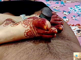 Feet lover sissy husband