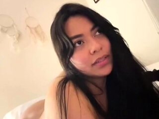 beautiful and cute teen showing her body on camera 874522089