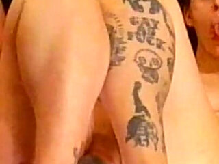 Ahegao Face Gaping Double Pussy Spreading