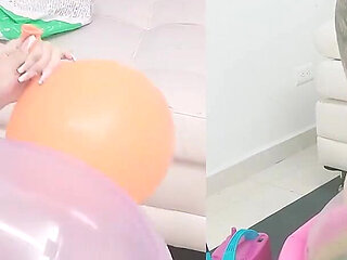 Free+b2p 17"18"ballons Pool Hot Water