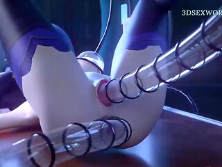 DOMINATION & SUBMISSION Honey Humped Rock-hard by Hook-up Machine (Toon)