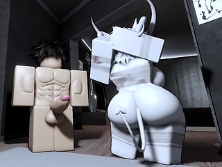 Breeding a Roblox demon slut in a condo