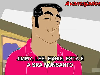 Cartoon Gay O Homem do Rabudo no Surub&atilde_o