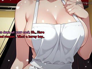 Horny Yumeko drains you and your cock out (Sex JOI)