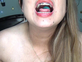 I Swallowed Some Very Long Gummy Worms!!