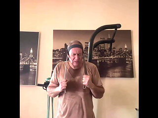 I Pumped up My Muscles and Then Pumped up My Dick