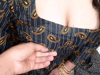 Desi Indian Stepmom Invites Me Over For Secret Sex While Friend Is Away - Homemade Creampie & Blowjob