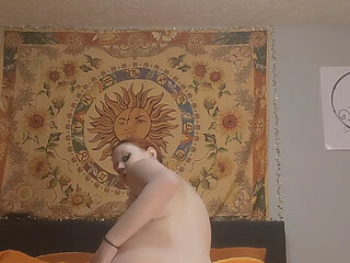 Massaging Lotion Into My Thick Ass