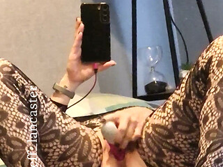 Teasing Myself Before He Arrives...