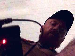 Cock and balls taken vigorously