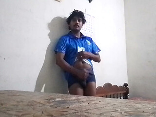 Indian  Guy Self Hand Job