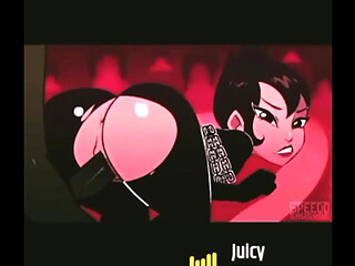 SAMURAI JACK THINKS ASHI IS JUICY HD Animation