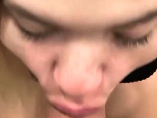 Sloppy deepthroat and a hardcore rear-entry POV fuck