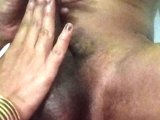 Playing with Errected Cock