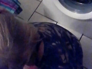 She Smokes in the Bathroom and Is Then Allowed to Blow