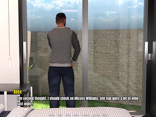Grandmas House 3 - Misses William Reveals Shes Nude Under the Bedsheet