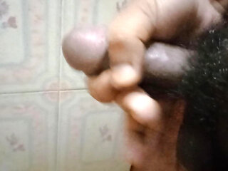 sister make me horny, So I release my sperm in bathroom