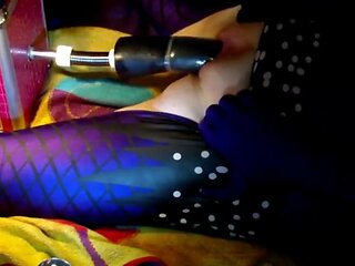 Fi Fi Witches Morph Suit Machine Dildos SIDE