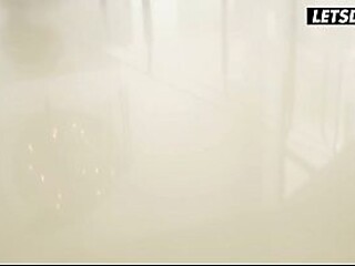 Latina MILF gets a messy, throat-fuck in doggy style