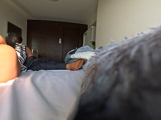 VR Cozy Bed 360 POV From Behind