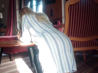 Mature Blonde Wife Enjoys Sex
