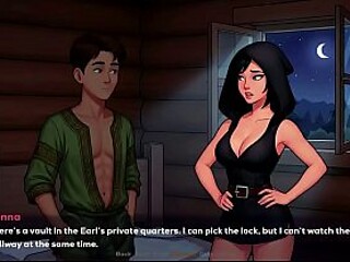 MILF engages in steamy harem fantasies in a 2D dating sim with voice acting