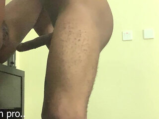 Standing Fuck with Ebony African Teen