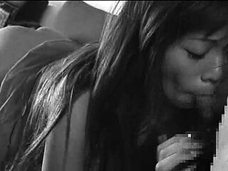 Wild Asian hottie blowjob and hardcore sex