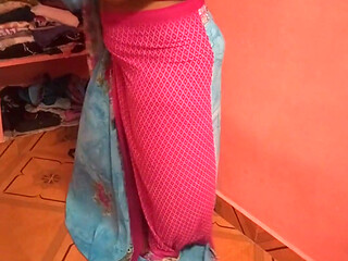 Saree Wearing for Next Shoot