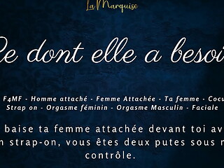 Ce dont elle a besoin - french femdom couple humiliation