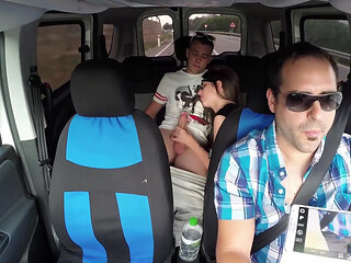 Fucking in a taxi