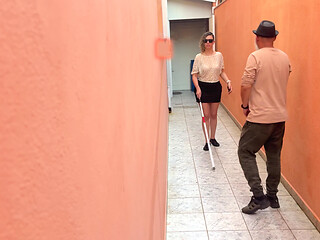 Playing Freeze Tag with the Blind Girl in the Alley