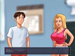 Game play, teacher schoolgirl (18+), professor student