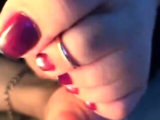 Maitresse Madelines solo foot fetish POV