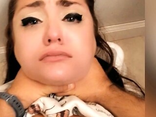 Stacked brunette goes solo toys and masturbation