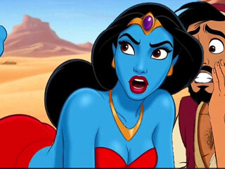 Porn Aladdin: Dirty Desire. Sexy Genie Fulfills Aladdin's Dirty Wish. Cartoon. Adult Sex Fairy Tale