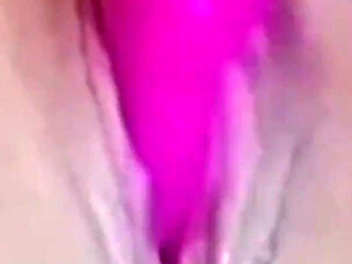 Tremendous of Mature Spanish Woman with Big Clitoris Masturbating