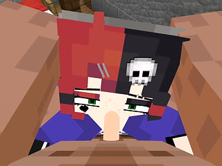 The Jenny mod Fapcraft Minecraft - Ellie being the true Goth girl we want and see her getting fucked