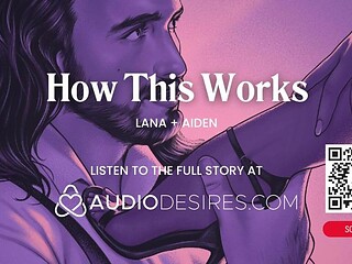 Female dom takes control of her male sub in an ASMR audio porn scene.