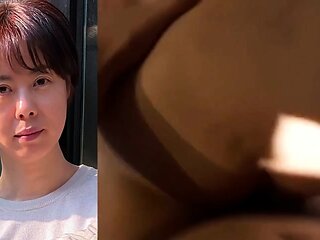 Korean Milf Oh Hye Kyoung Blowjob made to Cum swallow