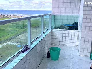 Big Ass on the Balcony