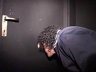 She likes pissing and to feet two cocks in her pussy