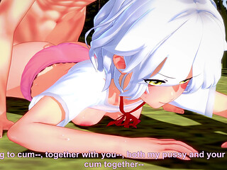 Fucking with two beautiful girls I met at the lake - Lust Lost Kingdom 2