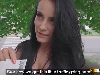 Erik Everhard Pounds Lexi Dona in Outdoor POV