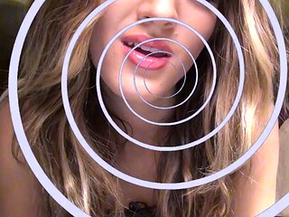 Cute curly brunette solo webcam masturbation