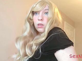 Step-Mom Cleaning My Room Accidentally Lands On My Hard Dick