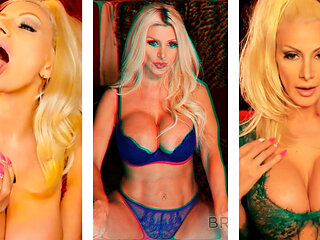 Sexy Kinky Blonde Brittany Andrews Rubs Her Tits And Twat!