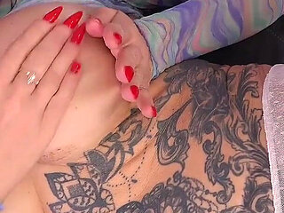 Sexy MILF Home Alone with a Butt Plug
