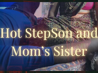 Indian Stepson Gets Fucked by His Stepmom Stepsister